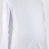 Белая футболка с длинным рукавом 94032189