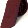 Бордовый галстук в полоску 81308979