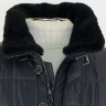 Стеганая зимняя куртка с меховым воротником 46161001