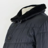 Стеганая зимняя куртка с меховым воротником 46161001