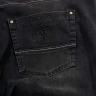 Черные однотонные джинсы из плотного денима 61320403