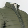Зимняя куртка оливкового цвета без резинки 83070885
