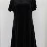 Нарядное платье цвета черный бархат 94565346