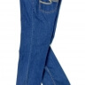 Светло-синие джинсы прямого кроя 53310497