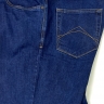 Мужские классические джинсы синего цвета 24430427
