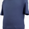 Темно-синяя базовая футболка 24140785