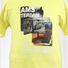 Легкая футболка с принтом Амстердам  арт. 22300705