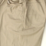 Бежевые брюки на резинке из льна 23310272