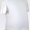 Мужская футболка белого цвета с О-горлом арт. 72070701