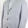 Бледно-серый хлопковый пиджак 24110151