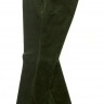 Вельветовые брюки темно-зеленого цвета 23060290