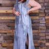 Элегантное платье с глубоким разрезом арт. 92815314