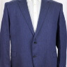 Темно-синий льняной пиджак арт. 26120108