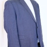 Темно-синий льняной пиджак арт. 26120108
