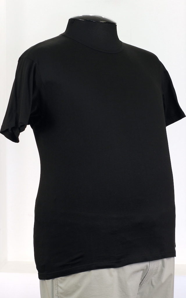 Базовая мужская черная футболка арт. 72070702