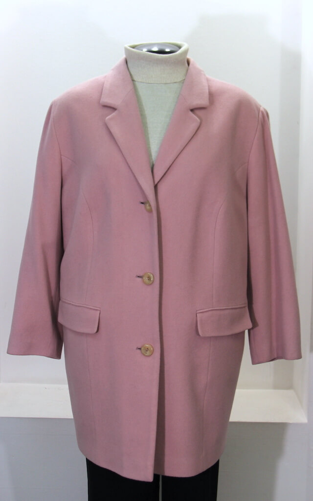 Женское весеннее розовое пальто арт. 93500841