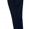 Слегка зауженные брюки чернильно-синего цвета 92110227