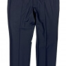 Слегка зауженные брюки чернильно-синего цвета 92110227