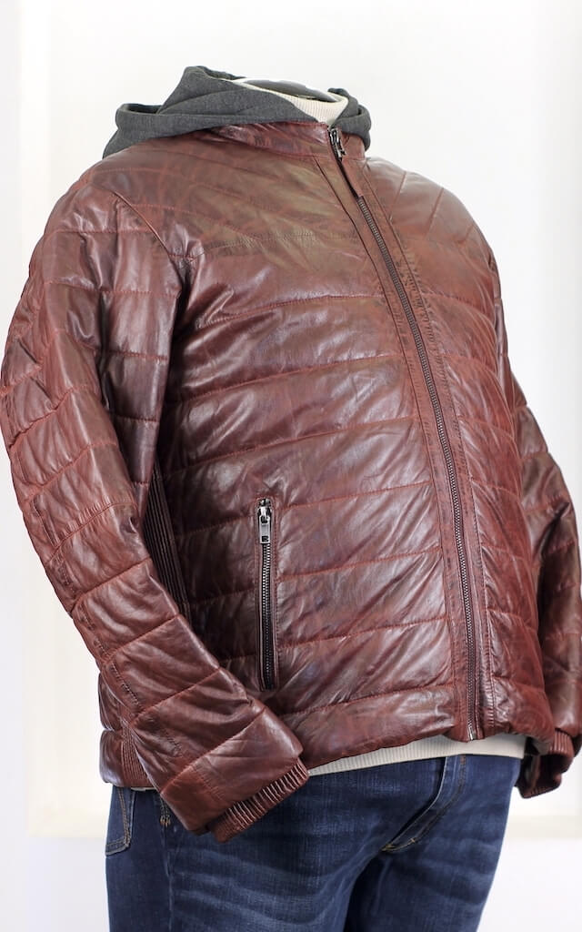 Мужская куртка из натуральной кожи арт. 21140802