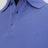 Рубашка-поло голубого цвета 23072156