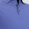 Рубашка-поло голубого цвета 23072156