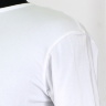 Мужская футболка белого цвета с О-горлом и высокой эластичностью  арт. 73030715