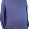 Серо-голубой пуловер в стиле casual 23282216