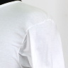 Мужская футболка белого цвета с V-горлом арт. 72070711