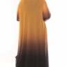 Воздушное платье горчичного цвета 23505308