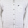 Рубашка с длинным рукавом в мелкий цветочек 21241115