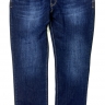 Темно-синие длинные джинсы прямого кроя 61320401