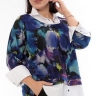 Рубашка блуза с цветочным принтом 22672292