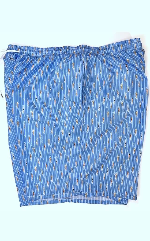 Голубые плавательные шорты арт. 24070543