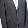 Пиджак темно-коричневого цвета в мелкую крапинку 23110183