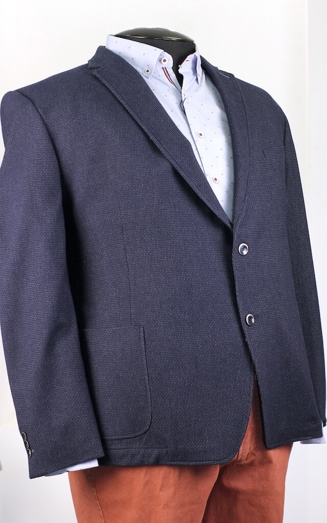 Мужской пиджак из структурной ткани арт. 74110117