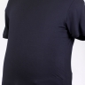 Темно-синяя футболка с эластаном 23130713