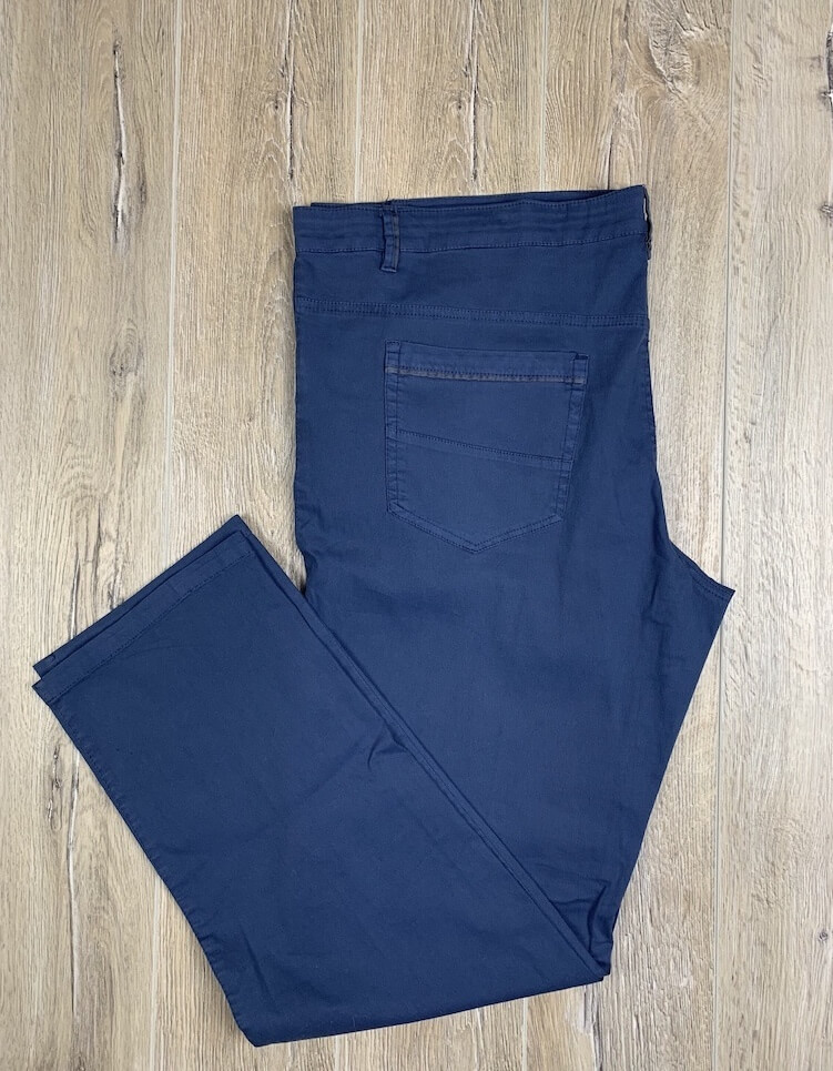 Итальянские брюки темного голубого цвета арт. 82070233
