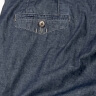 Тонкие эластичные синие брюки 93110236