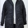 Черная куртка с искусственным мехом арт. 94870823
