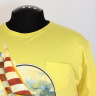 Желтая футболка с рисунком яхта 92070779