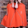 Длинное оранжевое платье большого размера 92505304