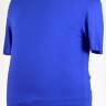Темно-голубая однотонная футболка арт. 83130708