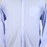 Классическая хлопковая рубашка с длинным рукавом 23071108