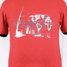 Красная футболка с рисунком регата арт. 22140721