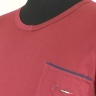 Бордовая раздельная мужская пижама 72078005
