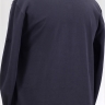 Пуловер темно-синего цвета с короткой молнией 23142190